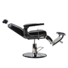 Reclining Barber Chair Hydraulic Salon Chair with Adjustable Headrest And Heavy Duty Base for Hair Cutting