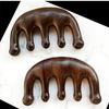 Wood Therapy Massage Comb Head Face Scalp Gua Sha Massager Natural Facial Sandalwood Wide Tooth Guasha Scraping Body Massage