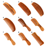 Chinese Natural Peach Wood Handcrafted Fine Tooth Comb Anti-Static Head Massage Beard Classic Comb Hair Styling Hair Care Tool