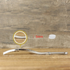 Safety Razor women Mens Beard Eyebrow Shaving Mild Hair Removal Electroplating ring classic razor hairdressing razor gift
