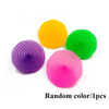 Silicone Scalp massage Comb Hair Washing Comb Shampoo Brush Portable Hair Clean Massage Brush Shower Comb random color hair Care