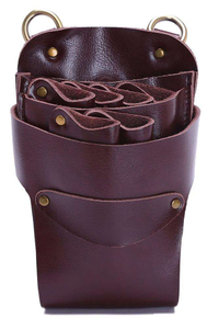  Barber Accessories Professional Leather Barber Bag For Scissors Barber Scissor Bag