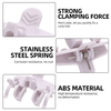 Salon Hairstyle Heat Resistant Clips Easy Use Curly Lightning Hair Perm Hairpins 