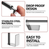 Barbershop Wall-mounted Paper Roll Holder with Stainless Steel Tin Foil Paper Holder