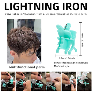 25 PCS/Bag High-quality Hairdressing Colored Clips for Perm Dye Hair Clips for Hairstyle