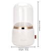 360 Rotating Makeup Brush Holder Organizer Dustproof Multi-Functional Brush Storage Box