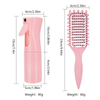 Salon Plant Fine Mist Spray Bottle Hair Comb Applicator Oil Bottle for Personal Care Hair Brush Comb Sets
