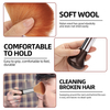Neck Duster Ergonomic Soft Bristle Shaving Brush for Comfortable and Smooth Shaving Neck Duster Brush