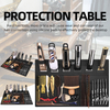 Magnetic Barber Mat Custom Design High Quality PU Material Hold the Hair Trimmer Clipper Strong Magnetic