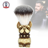Natural Nylon Hair Straight Razor Shaving Brush