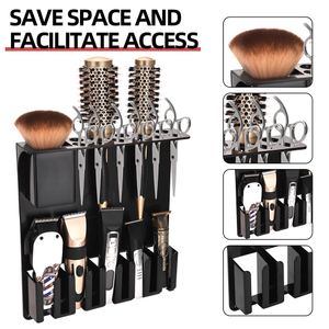Hair Tool Organizer Salon Durable Accessories Tool Boxes Trimmer Holder Professional Baber Equipment Hair Clipper Holder