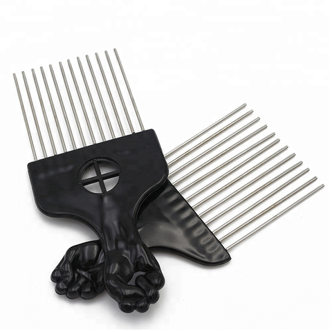  Metal Wide Teeth Afro Hair Comb