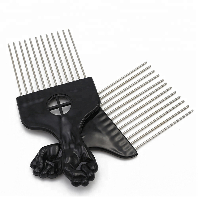  Metal Wide Teeth Afro Hair Comb