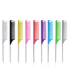 Telescopic fine-toothed coiling comb