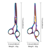 High Quality Stainless Steel Hair Scissors Salon Cutting Hair Professional Cutting Barber Scissors