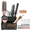 Professional Hairstylist Case for Hair Styling Tools Cutting Comb Brush Scissor Storage Box