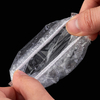 Salon Barber Hair Dye Waterproof Antipollution Disposable Earmuff PET Transparent Earnuffs.