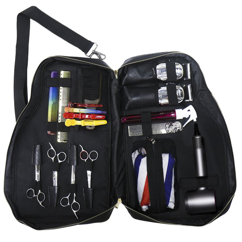 Barber Backpack Hairdressing Supplies Storage Bag Stylist Travel Messenger Scissors Comb Storage Belt Pouch Tools Waist Pack Bag