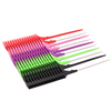 Antistatic Professional Highlighting Comb Custom Logo Hair Precision Rat Tail Parting Comb for Dye Salon Hair Dye Comb
