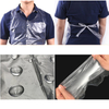 100 PE Waterproof Aprons Cut Iron Dye Hair Robe Barber Salon Disposable Apron Plastic Cloth