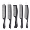 Custom Logo High Quality Black Straight Hair Comb Set