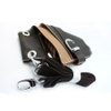 Barber Salon Scissors Bag Hairdressing Waist Bag Hairdresser Grooming PU Tool Leather Bag