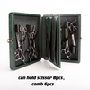 Leather Handmade Bags Scissor Bag Barber Tool Salon Storage Cabinet for Men
