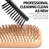 Factory Direct Sale Plastic Comb Cleaner Hair Dirt Remover Hair Brush Tool