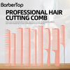 Wholesale Custom logo 9 PCS Set Barber Comb Anti-static Hair Cutting Comb Set