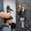 Hair Salon Products Hairdressing Tool Storage Box Wall Mounted Hair Barber Scissors Rack Box