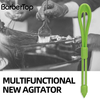 Professional Barber Shop Green Hair Color Mixing Whisk With Tinting Brush Salon Tools Set