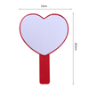 Handheld Makeup Mirror Heart-Shaped Makeup Vanity Mirror SPA Salon Compact Mirrors Cosmetic Mirror for Women