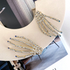 1pc Shining Skull Hand Hair Clips Women Head Wrap Bling Hair Clips Women Styling Tool Hairgrip Hair Accessories