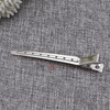 Hair Clips Hairdressing Duck Alligator Clips Stainless Steel Salon Tool Hair Sectioning Clip 10PCS 8.7cm Silver New Portable