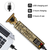 USB T9 Electric Hair Trimmer For Man Hair Cutting Machine Barber Rechargeable Beard Trimmer Cordless Clippers Hair Accessories