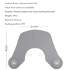 Professional Hair Dye Hair Cutting Collar Silicone Thickened Barber Cape Hairdressing Haircut Shawl