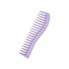Plastic Electroplating Hairdressing Comb Scalp Massage Hair Brush Large Wide Tooth Comb Haircut Tool Salon Barber Combs