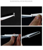 1Pcs Manual Straight Barber Edge Razor Beard Hair Remover Shaving Knife Hairdressing Devices Shaver For Haircut