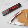 Stainless Steel Folding Shave Knife Handle Beard Straight Razor Hair Dressing Tool Men Manual Convenience Hair Trimmer Shaver