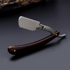 Stainless Steel Folding Shave Knife Beard Straight Razor Hair Dressing Tools Men Manual Convenience Hair Trimmer Shaver