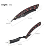 Wooden Trimmer Manual Shaver Professional Straight Edge High-Quality Barber Razor Folding Shaving Knife Shave Beard Gift