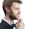 Men Beard Template StylingTool Double Sided Beard Shaping Comb Beauty Tool Shaving Hair Removal Razor Tool for Men