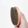 Natural Boar Bristle Beard Brush for Men Bamboo Face Massage That Works Wonders To Comb Beards And Mustache Drop