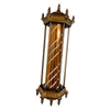 Barber Shop Pole Open Sign 3 Color Rotating Light Energy Saving Hair Salon Sign Lamp