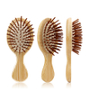 1PCS Bamboo Hair Brush Airbag Paddle Massage Combs Solid Wood Cushion Anti-Static Scalp Brush Hair Care Healthy Massager Comb