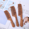 Natural Wooden Smooth Comb Scalp Massage Anti Tangling Bamboo Wood Comb Anti Tangling Static Hair Brush Salon Tool