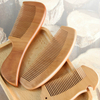 1Pcs Wood Comb Carved Painted Anti-Static Natural Head Massage Comb Handmade Wooden Hair Comb Hair Styling Tools for Gift