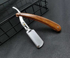 Men's Straight Hairdresser Folding Razor Hair Removal Stainless Steel Shaver Professional Shaving Head Barber Tools