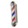 Barber Pole Light Rotating Hair Salon Shop Sign Stripe Barber Pole Stand Lamp Windproof Lighting Rainproof LED Lights for Indoor
