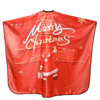 Christmas Haircut Cloth Waterproof Pattern Gown Salon Barber Hairdressing Apron Hairdresser Capes Styling Tools